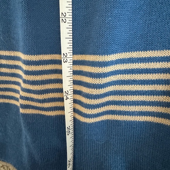 Vintage Koret Blue and White A-Line Midi - Union Made - Picture 7 of 7